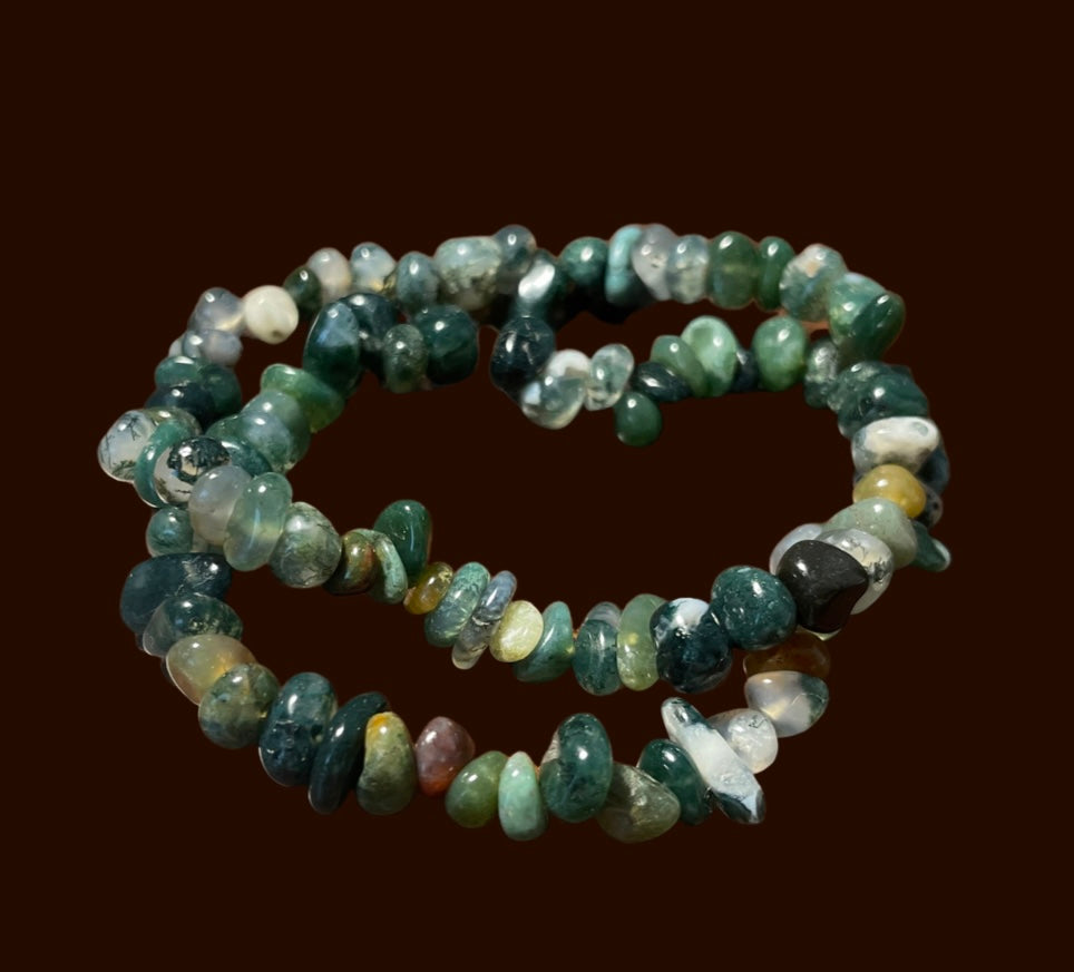 Moss Agate Bracelet